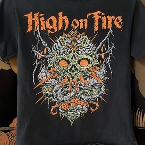 Vintage High on Fire band tee